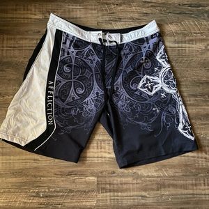 Affliction shorts size 38